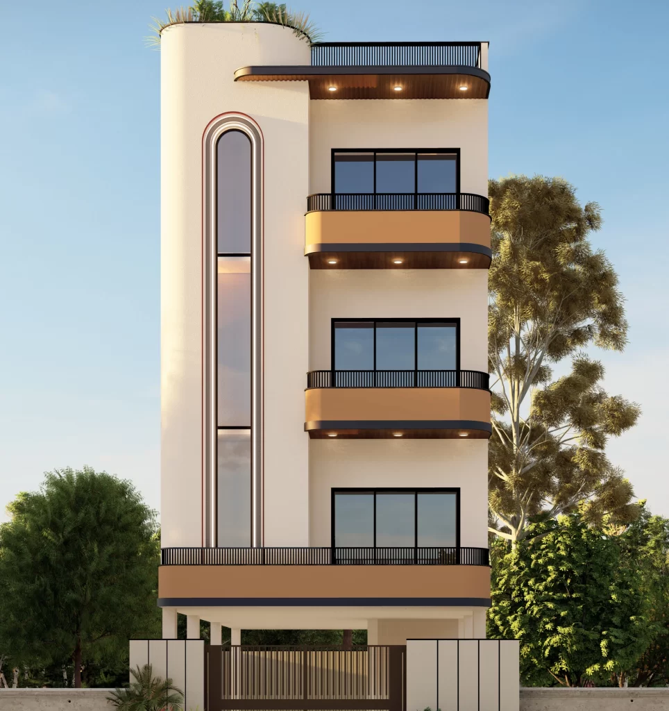 One Grande_Front Elevation