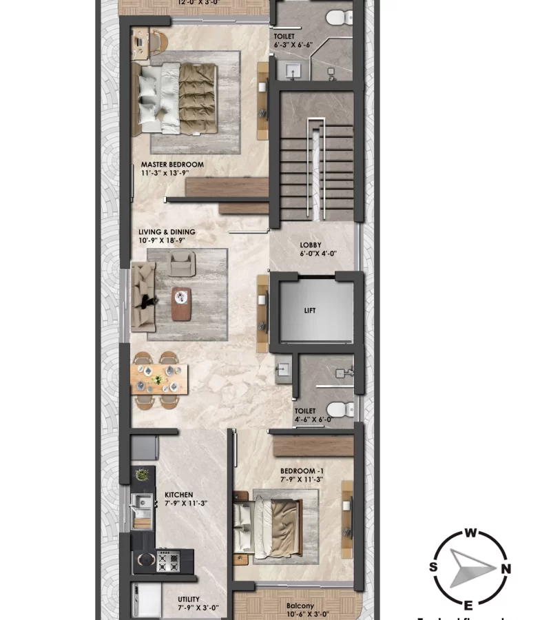 TYPICAL FLOOR PLAN